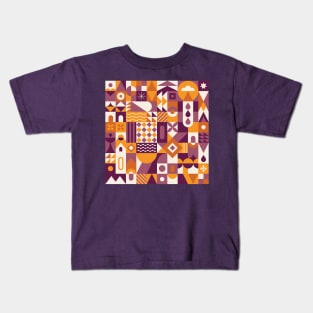 Architecture Pattern Kids T-Shirt